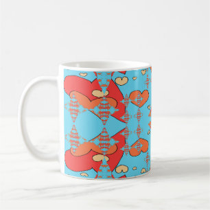 Mug Étincelles de cœurs