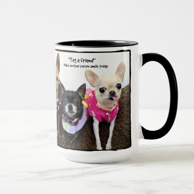 Mug Étiquetez un ami (Droite)