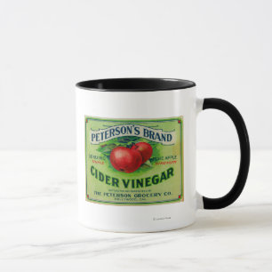 Mug Étiquette au vinaigre de cidre de Peterson