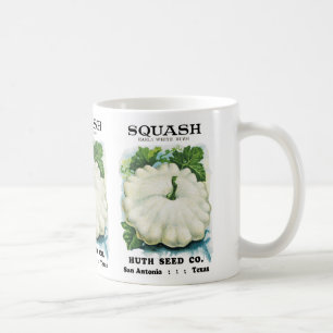 Mug Étiquette de paquets de graines de squash