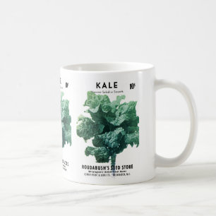 Mug Étiquette de paquets Kale Seed