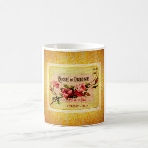 Mug Étiquette de parfum français vintage