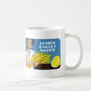 Mug Étiquette Eau d'Orge Citron