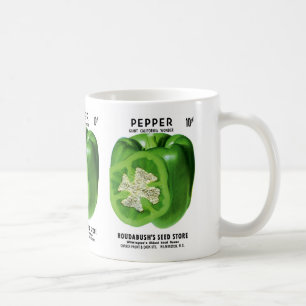 Mug Étiquette Pepper Seed Packet