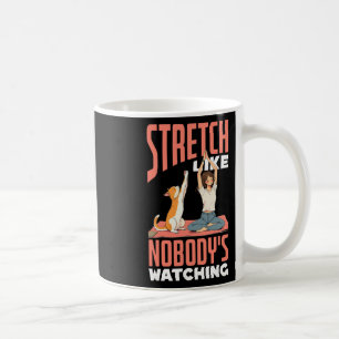 Mug Étirez-vous comme si personne ne regardait Yoga dr