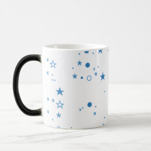 Mug Étoile Bleue, Tasse à Café Nuit Étoilée, Céles
