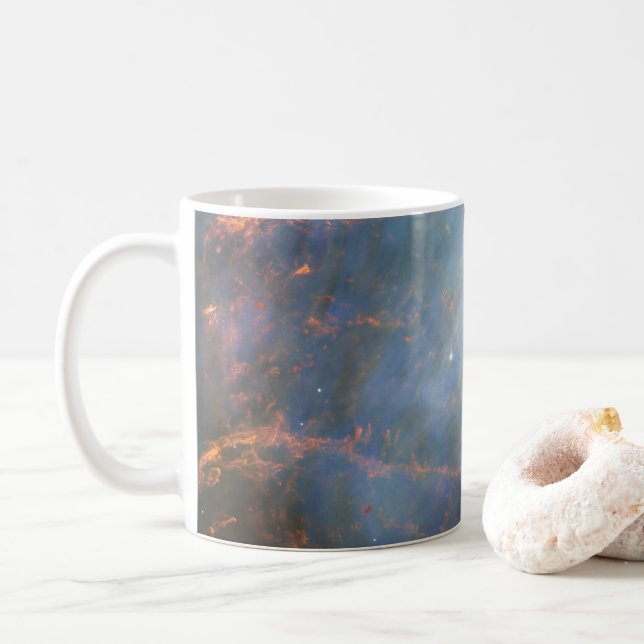 Mug Étoile Centrale De Neutron Dans La Nebula Du Crabe (Avec donut)