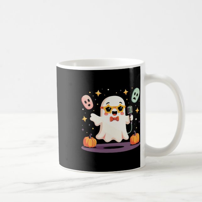 Mug Étoile Chanteuse Halloween éffrayante Avec Microph (Droite)