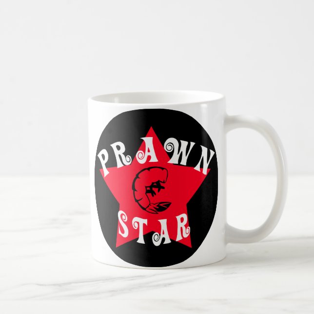 Mug Étoile de crevette rose gauchère (Droite)