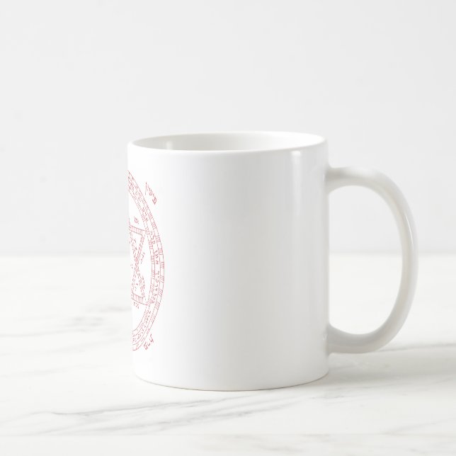 Mug Étoile de David de Kabbalah (Droite)