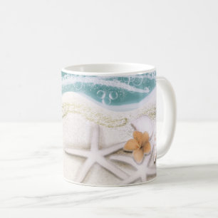 Mug Étoile de mer sur la plage Eau de mer turquoise Tr