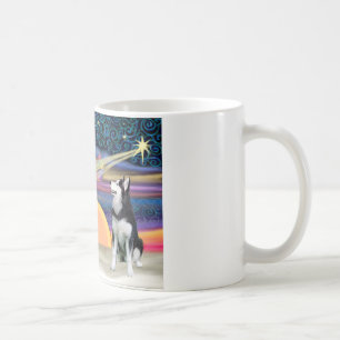 Mug Étoile de Noël - Husky sibérien 1