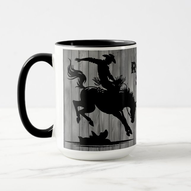 Mug Étoile de Rodéo Personnalisée (Gauche)
