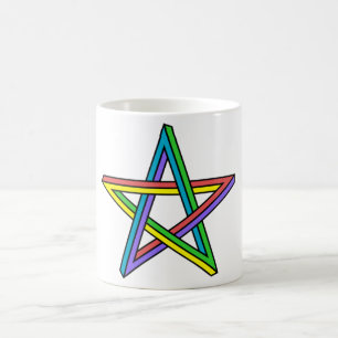 Mug Étoile d'illusion optique
