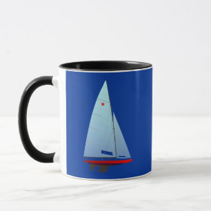 Mug étoile emballant la classe olympique d'onedesign