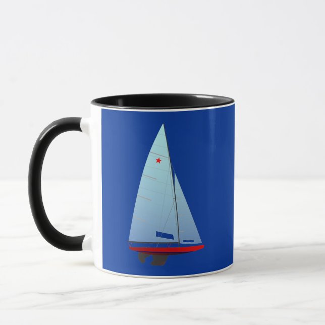 Mug étoile emballant la classe olympique d'onedesign (Gauche)