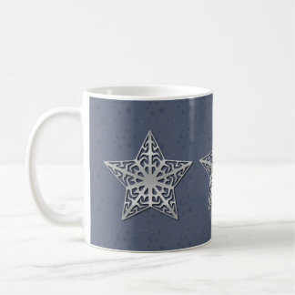 Mug Étoile en filigrane argentée