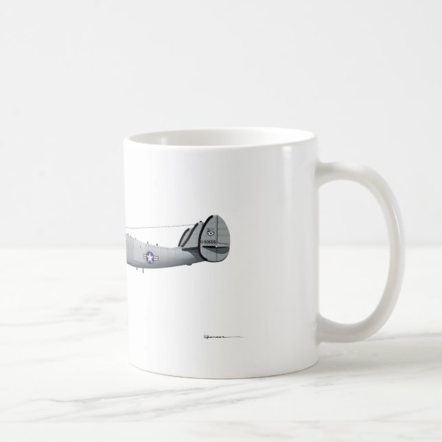 Mug Étoile "nickel d'avertissement de Lockheed EC-121 (Droite)