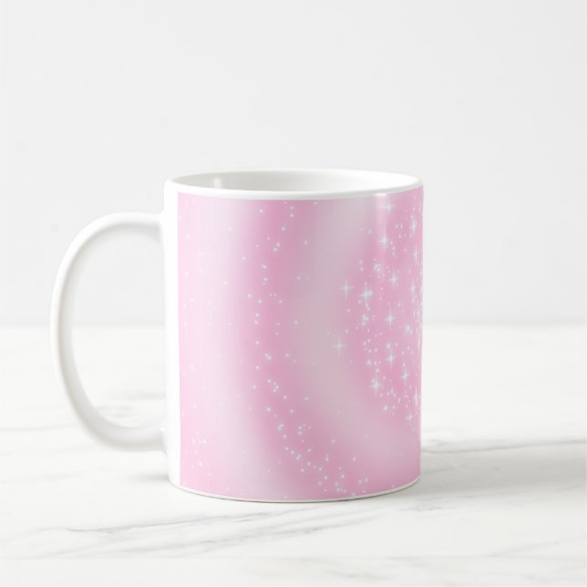 Mug étoile transparente Arrière - plan strudel (Gauche)