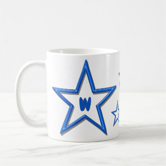 Mug - Étoiles avec initiales