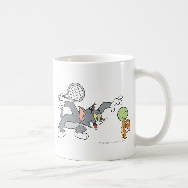 Mug Étoiles de tennis Tom et Jerry 2 (Droite)