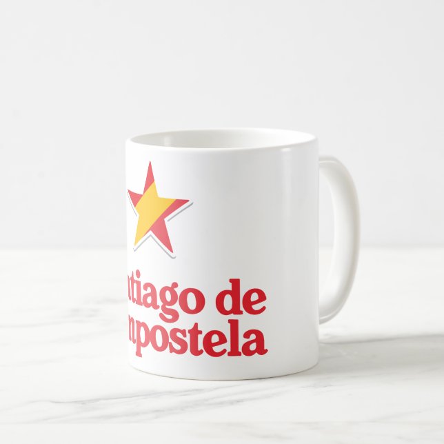 Mug Étoiles d'Espagne – Santiago de Compostela (Devant droit)