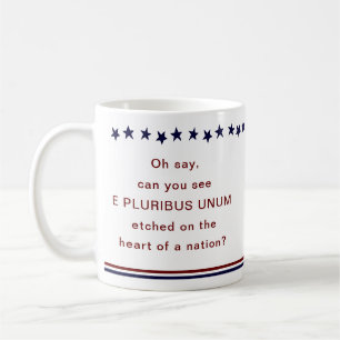 Mug Étoiles et rayures Rouge Blanc et Bleu