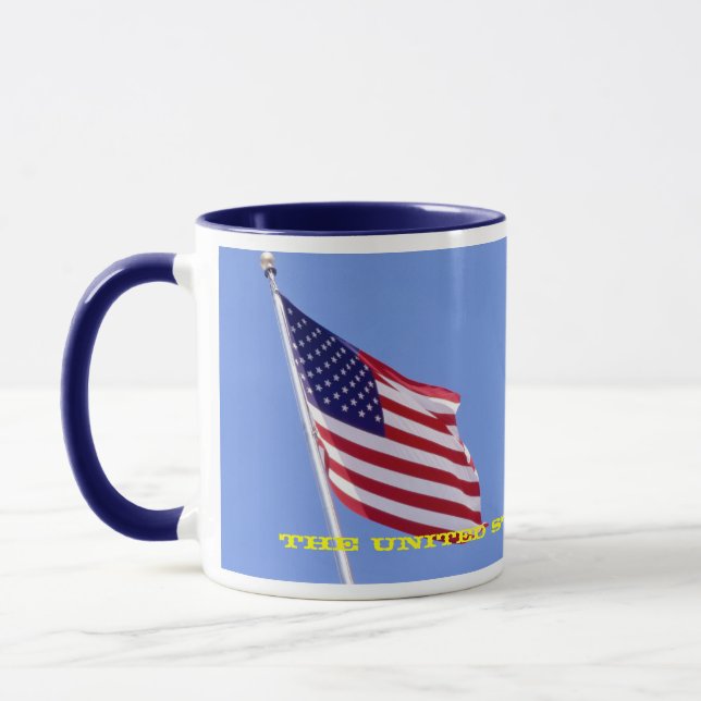 Mug Étoiles et rayures USA (Gauche)