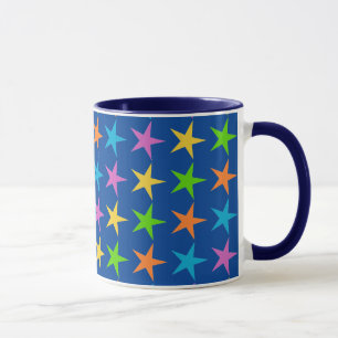 Mug Étoiles multicolores