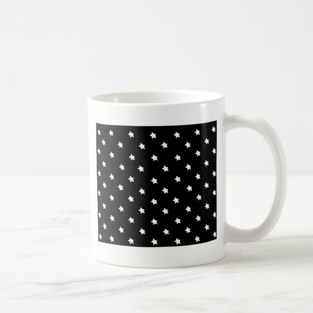 Mug Étoiles Noir Blanc Le MUSÉE Zazzle Cadeaux (Droite)