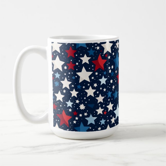 Mug Étoiles patriotiques  (Gauche)