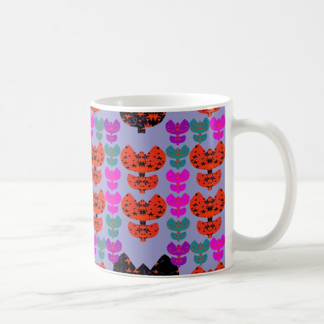 Mug Étoiles Tulipes (Droite)
