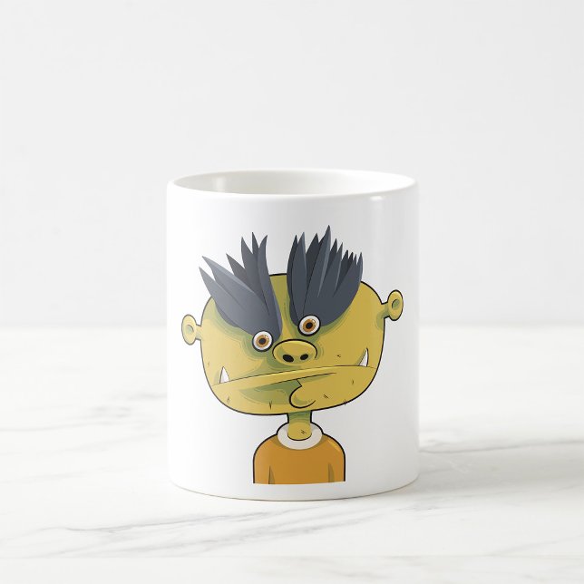 Mug Étrange personne extraterrestre (Créateur téléchargé)