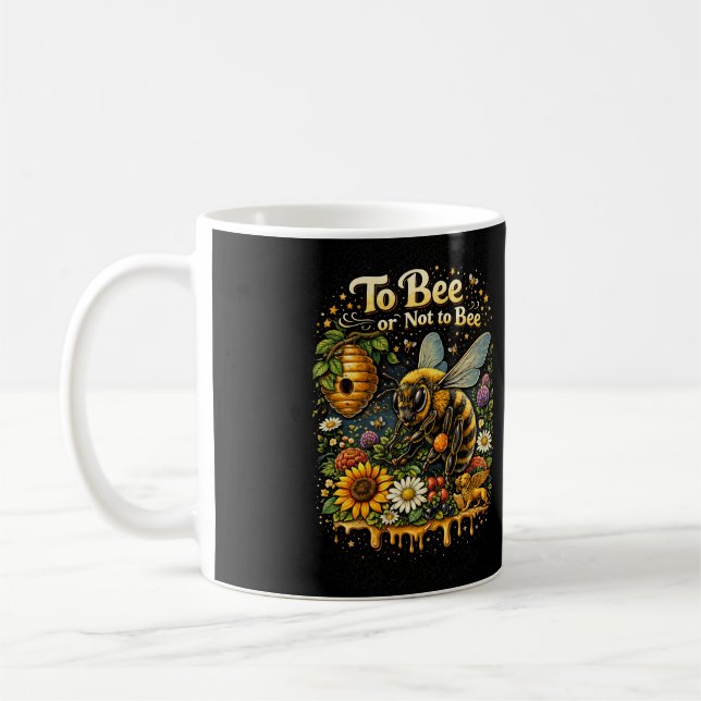 Mug Être Abeille ou Ne Pas Être Abeille (Gauche)
