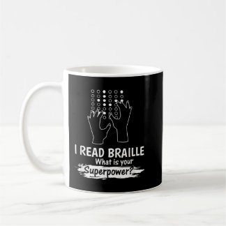 Mug Être aveugle Sensibilisation braille