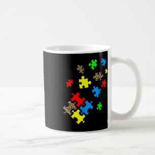 Mug Être comme pièces de puzzle Leopard Sensibilisatio