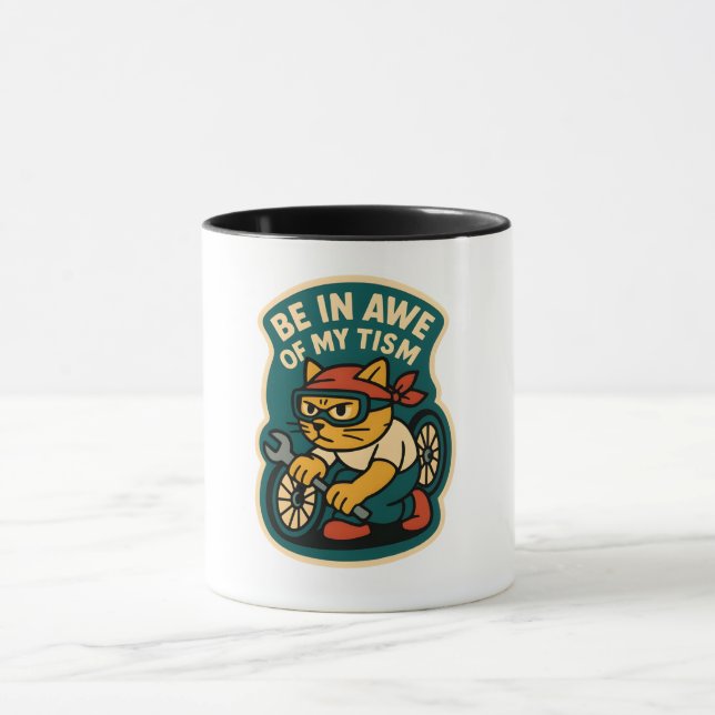 Mug être en admiration devant mon tisme (Centre)