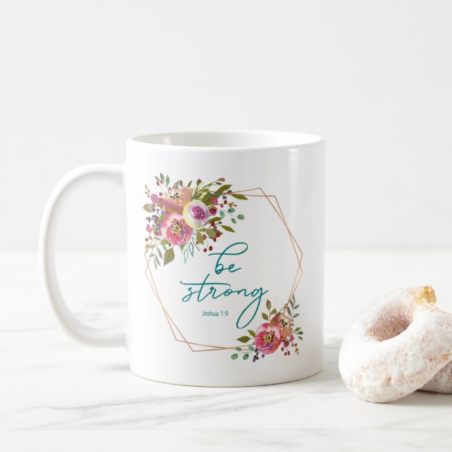 Mug Être fort (Avec donut)