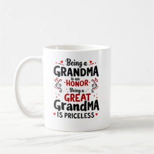 Mug Être Grand-Mère Est Inestimable