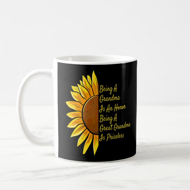Mug Être Grand-Mère Est Un Honneur Être Grand-Mère Est (Gauche)