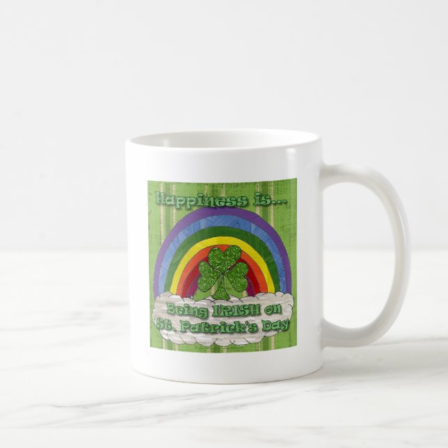 Mug Être Irlandais le jour de la Saint-Patrick (Droite)