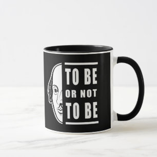 Mug Être ou ne pas être Shakespeare Citer Thespian