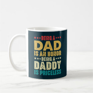 Mug Être Papa Est Un Honneur Être Papa Est Inestimable
