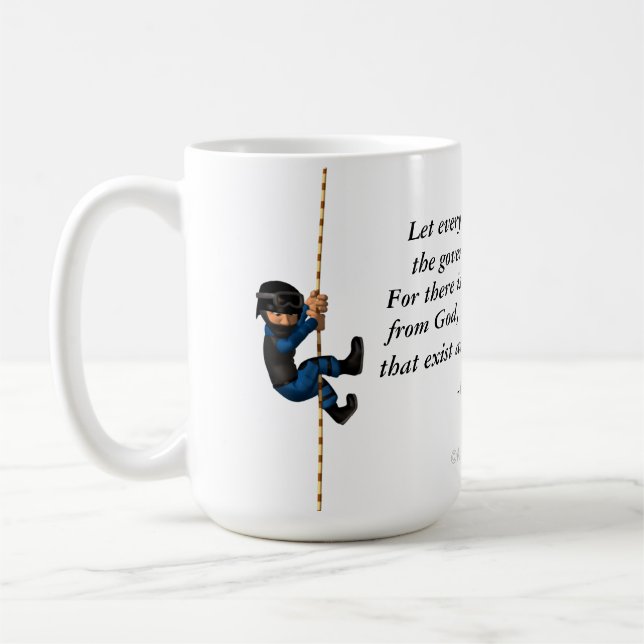 Mug Être soumis aux autorités (Gauche)