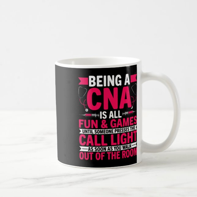 Mug Être Un Cna Est Tout Amusant Et Jeux - Can Médical (Droite)
