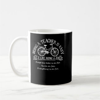 Mug Être Un Enseignant Est Facile C'Est Comme Faire Un