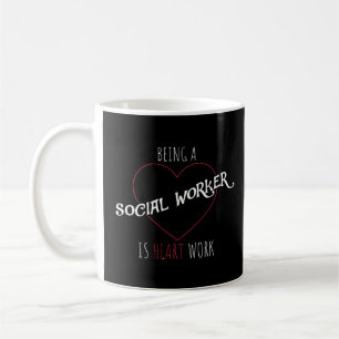 Mug Être Un Travailleur Social Est Un Travail Coeur Ap
