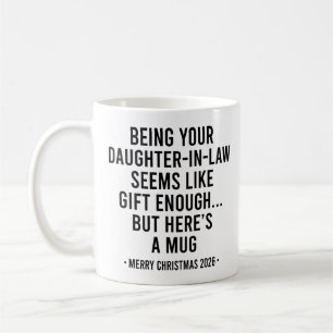 Mug Être votre belle-fille semble être un cadeau suffi