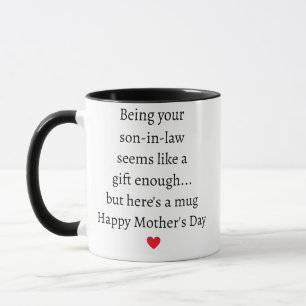 Mug Être votre gendre est un cadeau suffisant Mug, drô