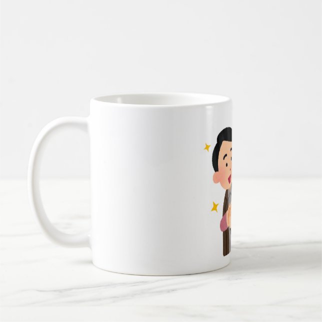 Mug Étreinte Chaleureuse et Joie Étincelante (Gauche)